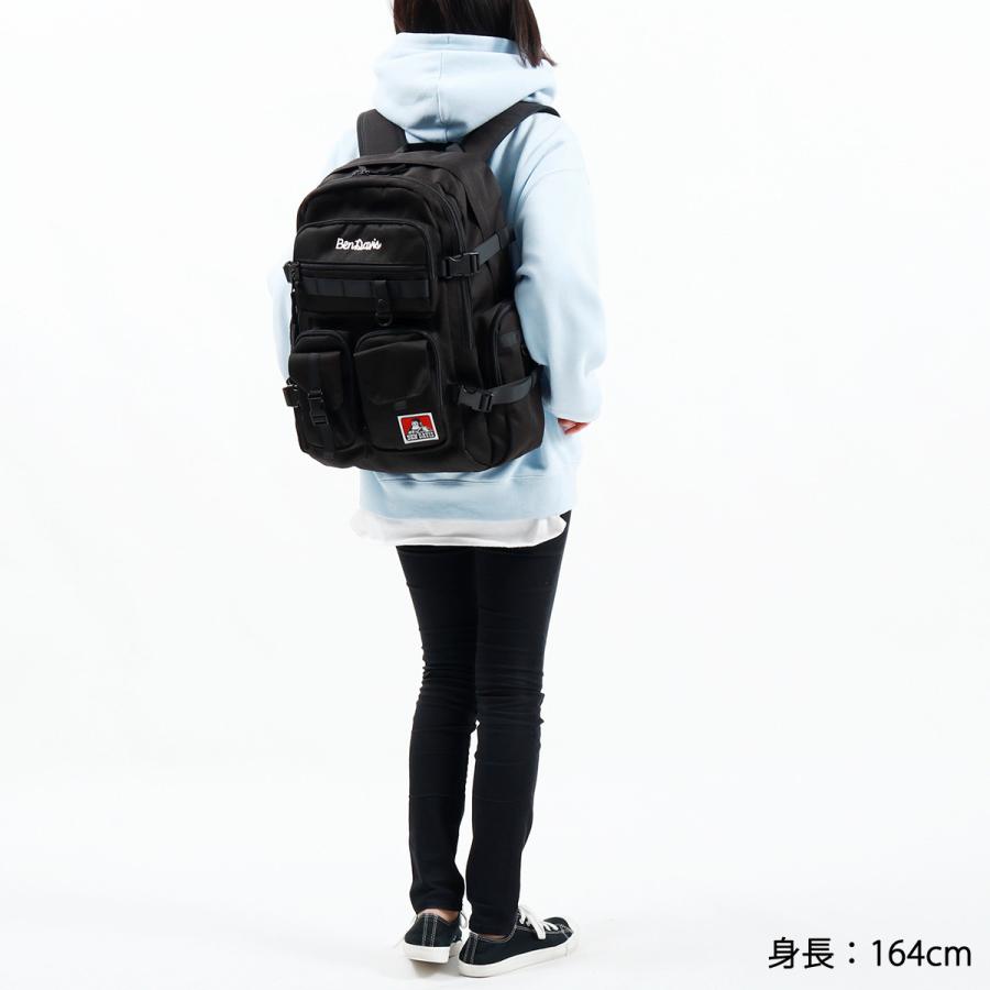 最大39%★5/1限定 ベンデイビス リュック BEN DAVIS STRONG DAYPACK デイパック PC 15インチ B4 A4 大容量 2層 31L 撥水 通学 メンズ レディース BDW-8311｜galleria-onlineshop｜04