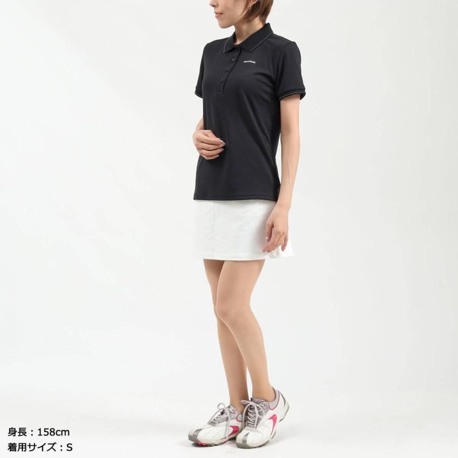 セール20%OFF 日本正規品 ブリーフィング ゴルフ ゴルフウェア BRIEFING GOLF WS BASIC POLO ポロシャツ 半袖  レディース ウェア 吸水速乾 BRG213W24