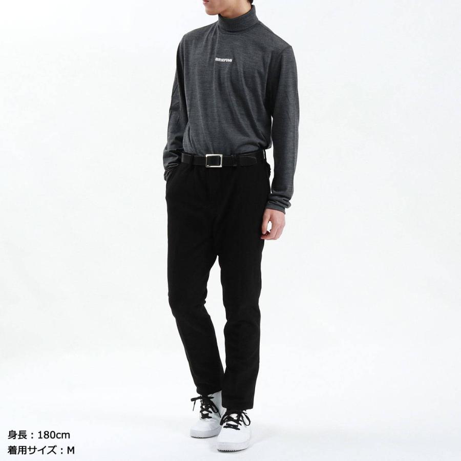 セール20%OFF 日本正規品 ブリーフィング ゴルフ ウェア メンズ パンツ BRIEFING GOLF ゴルフウエア 秋 冬 おしゃれ MENS HEAT CORDUROY PANTS BRG223M54｜galleria-onlineshop｜06