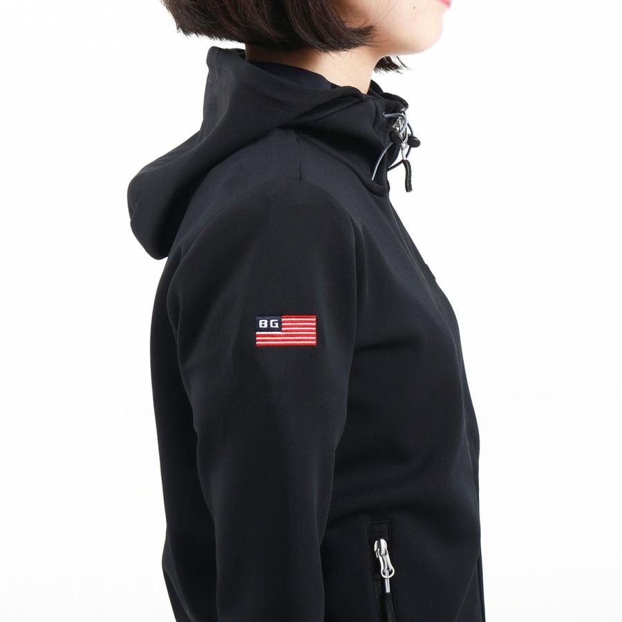 セール20%OFF 日本正規品 ブリーフィング ゴルフウェア BRIEFING GOLF WOMENS 3D LOGO PARKA パーカー  ジップアップ ストレッチ レディース BBG223W03