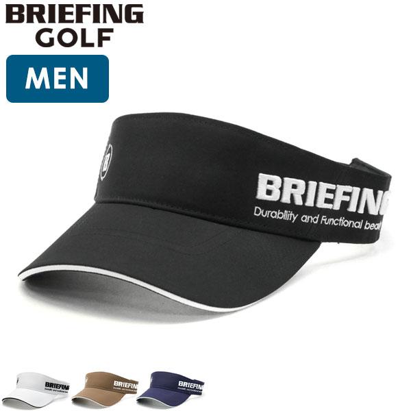 最大41★7/14限定 日本正規品 ブリーフィング ゴルフ サンバイザー BRIEFING GOLF MENS ROUND LOGO