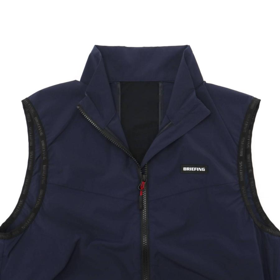 セール20%OFF 日本正規品 ブリーフィング ゴルフ ウェア BRIEFING GOLF URBAN COLLECTION MENS WIND  VEST ベスト ゴルフウェア 軽量 メンズ BRG231M46