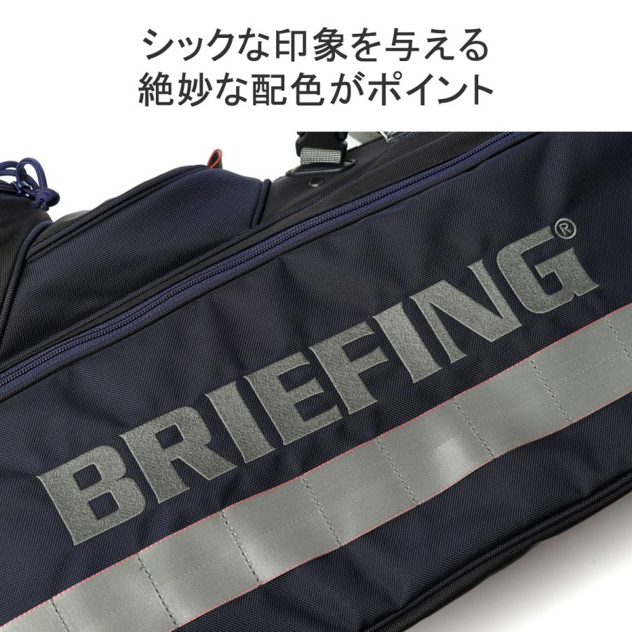 最大40%★5/15限定 日本正規品 ブリーフィング ゴルフ キャディバッグ メンズ レディース スタンド BRIEFING GOLF CR-4 #03 AIR 9.5型 25周年 限定 BRG231D73｜galleria-onlineshop｜07