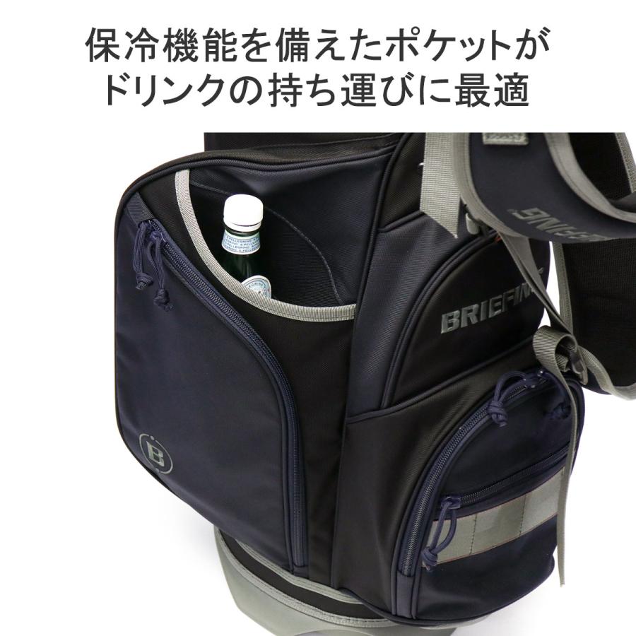 最大40%★5/15限定 日本正規品 ブリーフィング ゴルフ キャディバッグ メンズ レディース スタンド BRIEFING GOLF CR-4 #03 AIR 9.5型 25周年 限定 BRG231D73｜galleria-onlineshop｜10