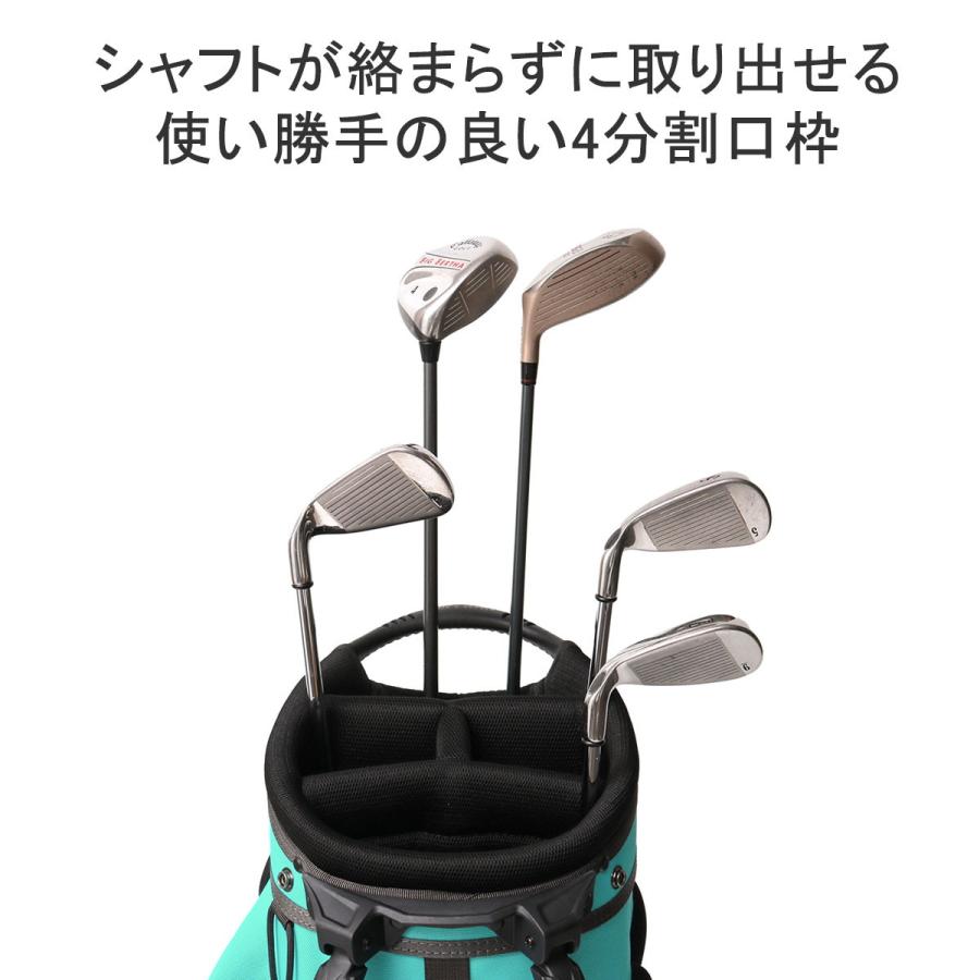 最大40%★4/28限定 日本正規品 ブリーフィング ゴルフ キャディバッグ BRIEFING GOLF CRUISE COLLECTION CR-4 #03 ECO CANVAS CR 9.5型 4分割 BRG231D82｜galleria-onlineshop｜06