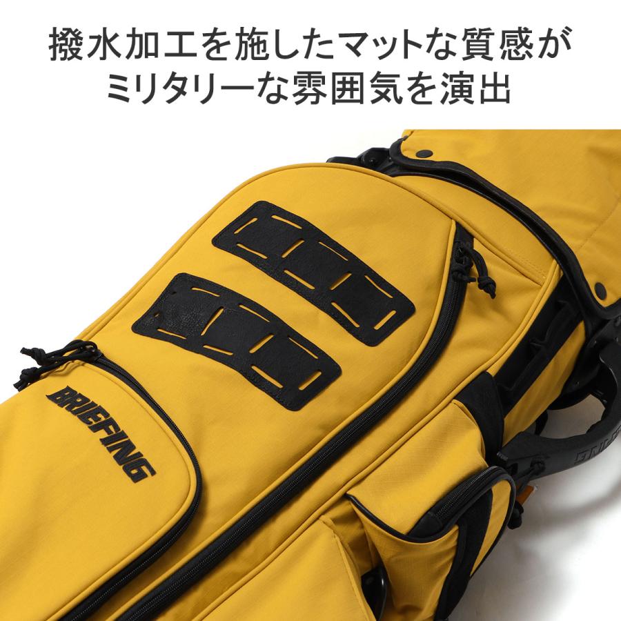 最大40%★5/15限定 日本正規品 ブリーフィング ゴルフ キャディバッグ メンズ レディース スタンド 軽量 BRIEFING GOLF おしゃれ 4分割 46インチ BRG241D18｜galleria-onlineshop｜10