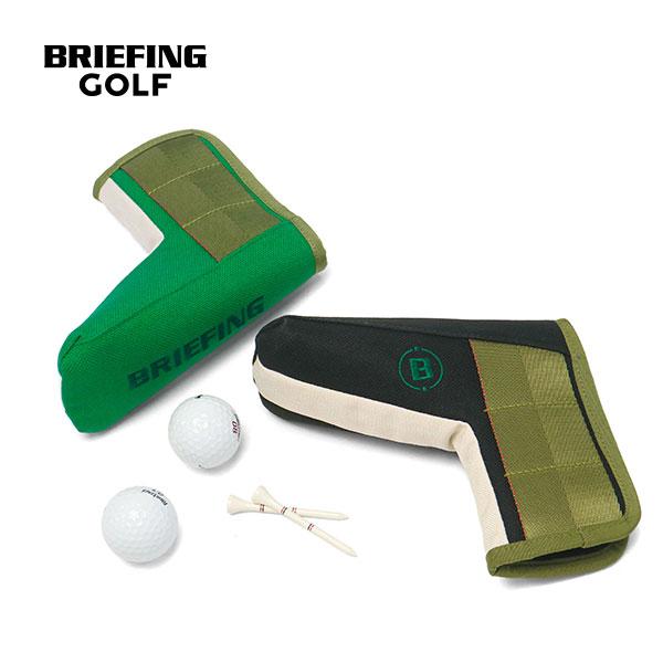 BRIEFING × WIND AND SEA ゴルフパターカバー グリーン BRIEFING GOLF（ブリーフィングゴルフ） 最大50%☆10/15〜 日本正規品