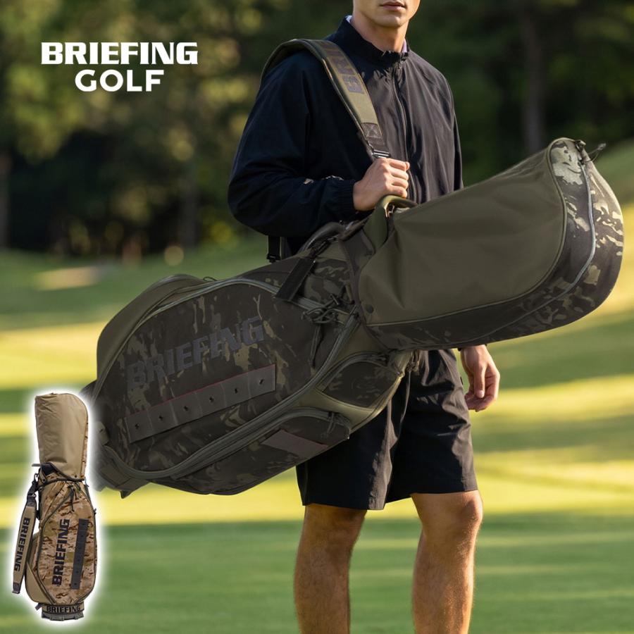 家電ーゴルフ好き　BRIEFING カモフラージュ キャディバック BRIEFING GOLF（ブリーフィングゴルフ） 最大53%☆6/21迄 日本正規品