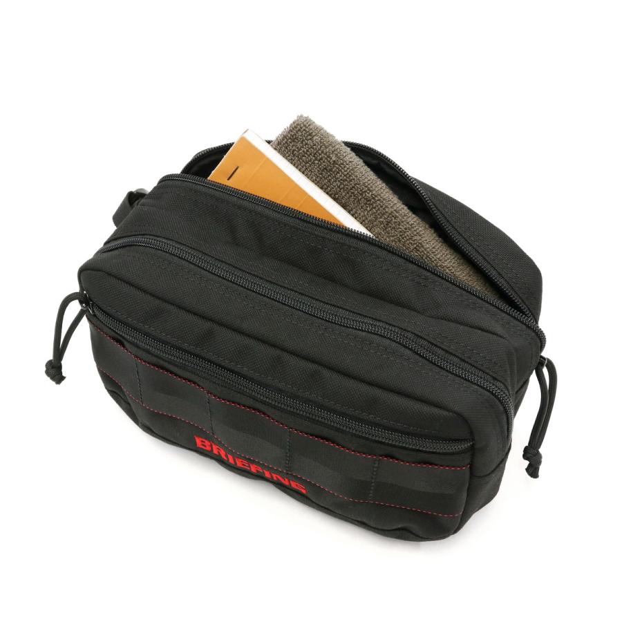 最大41%★6/9限定 日本正規品 ブリーフィング ゴルフ ポーチ BRIEFING GOLF STANDARD SERIES TURF DOUBLE ZIP POUCH TL ゴルフポーチ 小物入れ BRG231G43｜galleria-onlineshop｜10