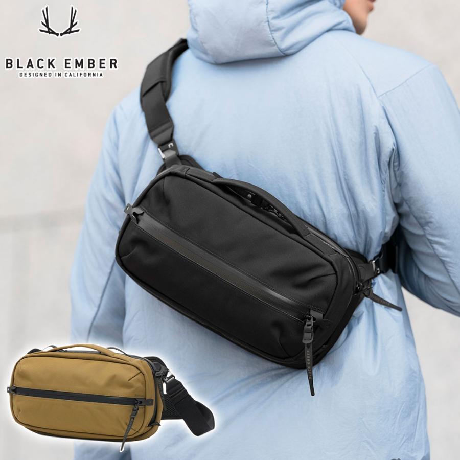 BLACK EMBER ボディバッグ ブラック BLACK EMBER（ブラックエンバー） 最大50%☆10/7限定 日本正規品