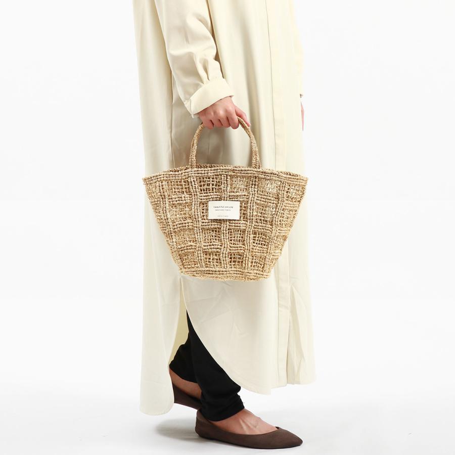 最大41%★4/29限定 ビューティフルピープル トートバッグ beautifulpeople abaca knitting tote bag S アバカ かごバッグ 小さめ レディース 611953｜galleria-onlineshop｜04