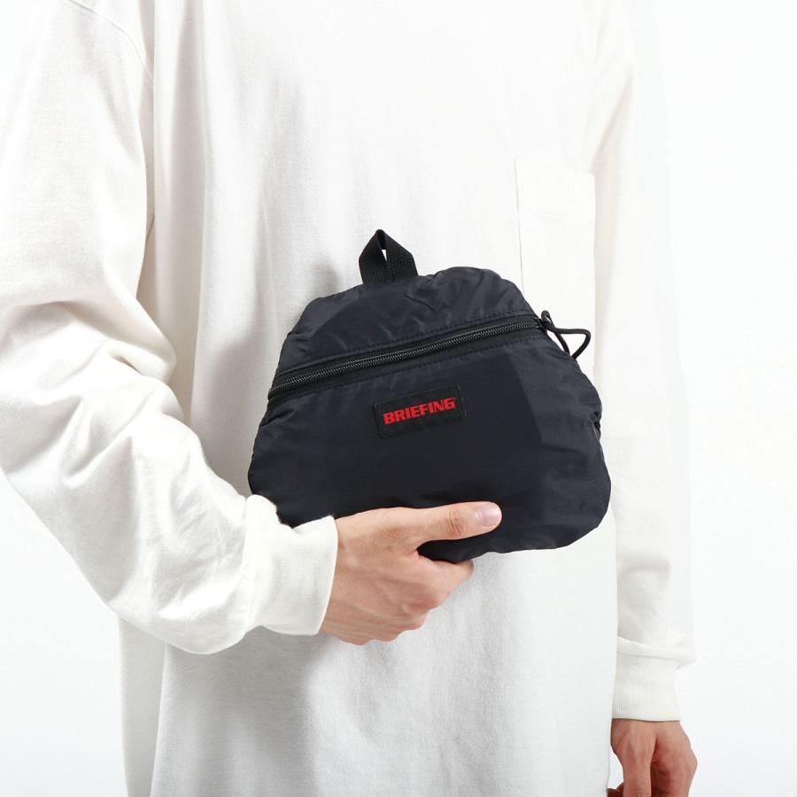 最大40%★4/28限定 日本正規品 ブリーフィング リュック BRIEFING SOLID LIGHT PACKABLE DAY PACK SL デイパック 軽量 抗菌 パッカブル A4 18.2L BRA223P11｜galleria-onlineshop｜08