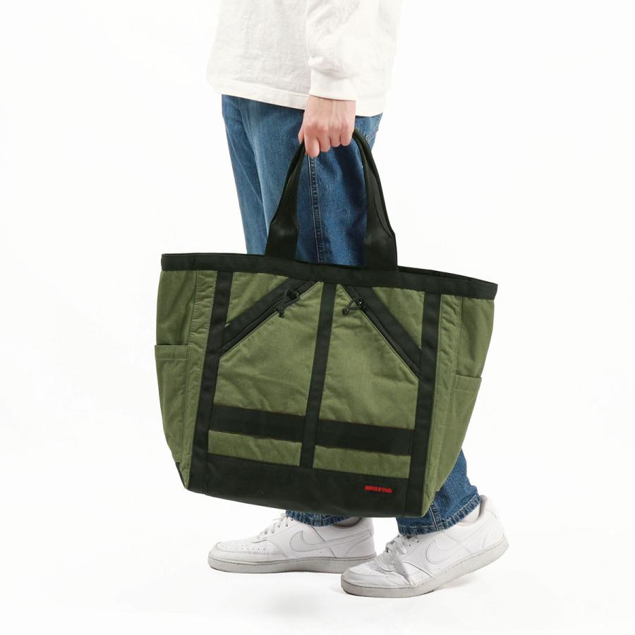 最大40%★4/28限定 日本正規品 ブリーフィング トートバッグ メンズ BRIEFING MILITALY FABRIC MF NEW STANDARD TOTE L バッグ A3 B4 A4 43.6L 日本製 BRA233T03｜galleria-onlineshop｜04