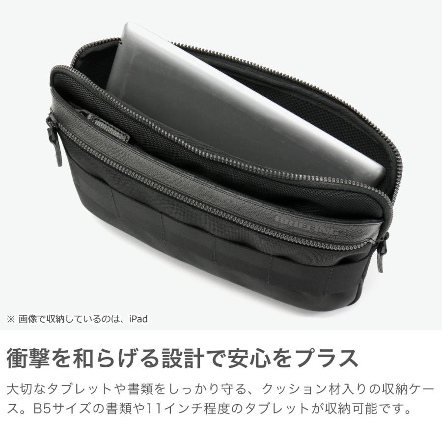 【祝日セール】BRIEFING ノートPC•タブレット　ケース ブラック BRIEFING 最大50%☆10/15限定 日本正規品 ブリーフィング