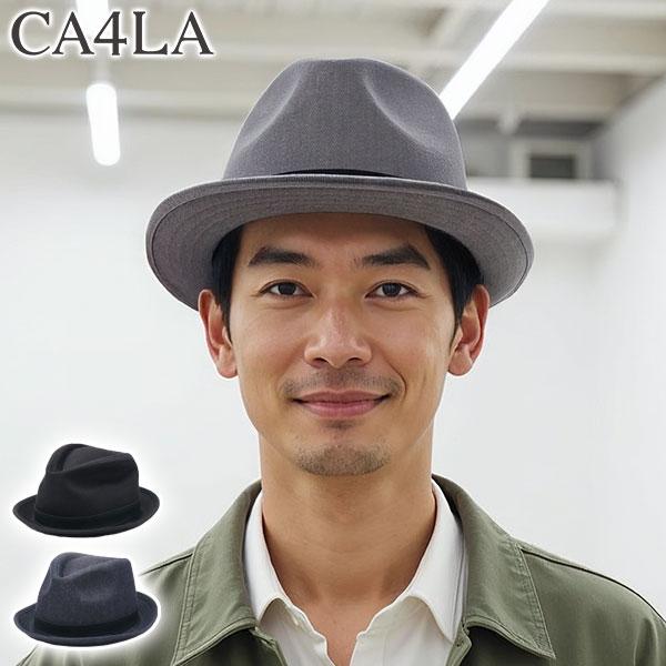 最大50%★5/15限定 CA4LA ハット メンズ カシラ 帽子 バケットハット 中折れハット ハイバック型 春 夏 春夏 綿 日本製 COMMON DENIM 5 DOU-02026 | CA4LA