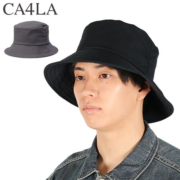 最大51%★5/22迄 CA4LA ハット メンズ レディース カシラ おしゃれ 撥水 UVカット 洗える バケットハット バケハ ダウンブリム 日本製 PAKKA RP TAM02719 | CA4LA
