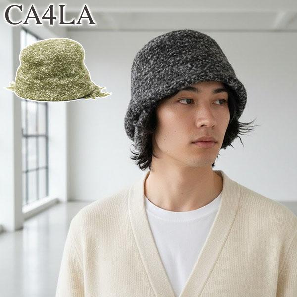 最大46%★5/19限定 CA4LA バケットハット メンズ レディース カシラ 帽子 ハット ブランド 秋冬 秋 冬 耳あて イヤーフラップ 防寒 おしゃれ ZKN02574 | CA4LA