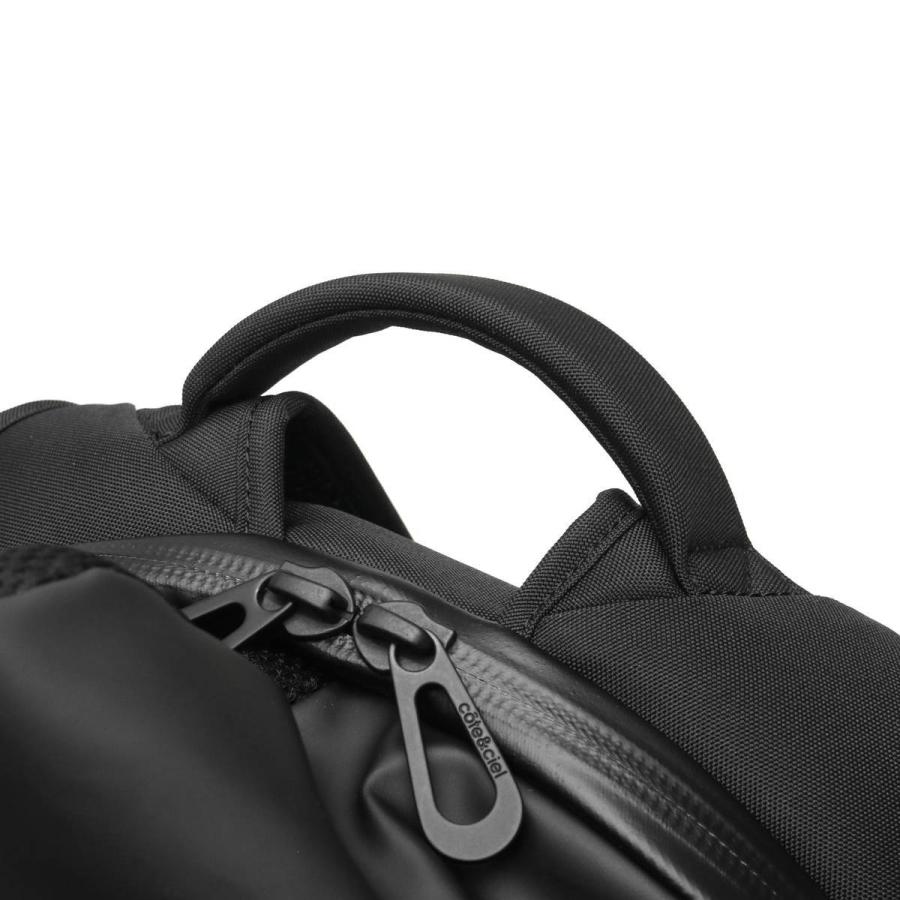 最大42%★5/25限定 正規品1年保証 コートエシエル リュック Cote&Ciel ISAR M Obsidian イザール 通勤 通学 A4 B4 大容量 撥水 メンズ レディース 28620の画像