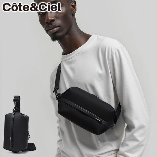 cote&ciel 0015-0920 ボディバッグ ブラック Cote&Ciel（コートエシエル） 最大42%☆10/7限定 正規品1年保証 ボディ