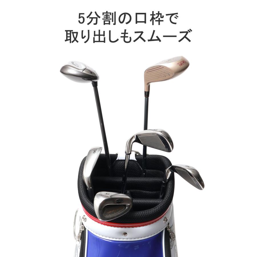 カステルバジャック スポーツ キャディバッグ メンズ レディース CASTELBAJAC SPORT ゴルフ カート 5分割 9型 47インチ ブランド CBC031｜galleria-onlineshop｜08