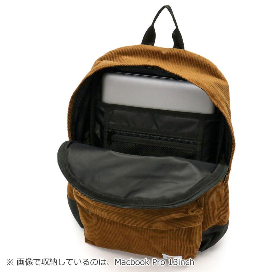 無料ラッピング 【日本正規品】 カーハート リュック Carhartt WIP FLINT BACKPACK コーデュロイ 15L A4 リュックサック メンズ レディース I029504｜galleria-onlineshop｜19