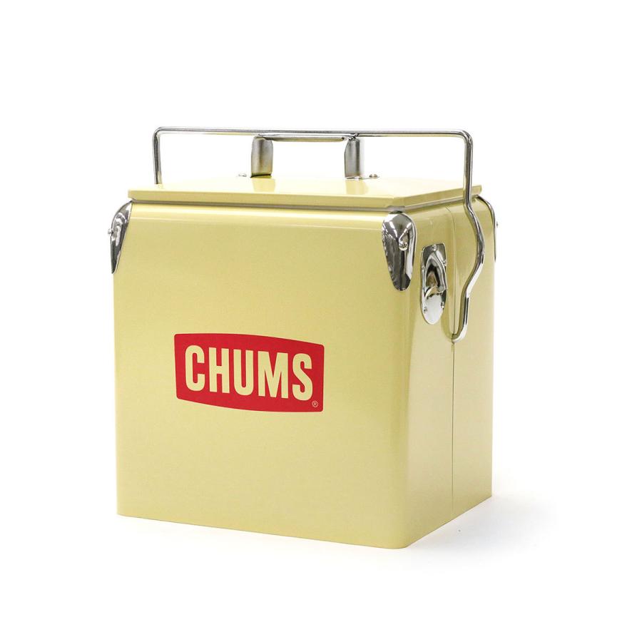 日本正規品 チャムス クーラーボックス CHUMS Steel Cooler Box 12L　スチールクーラーボックス 小型 アウトドア キャンプ  CH62-1803