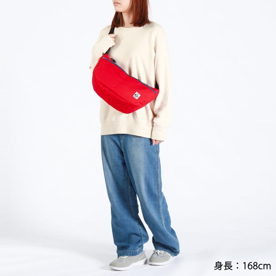 日本正規品 チャムス ショルダーバッグ メンズ レディース CHUMS バッグ 小さい 軽い A5 リサイクルスモールバナナショルダー CH60-3527｜galleria-onlineshop｜14