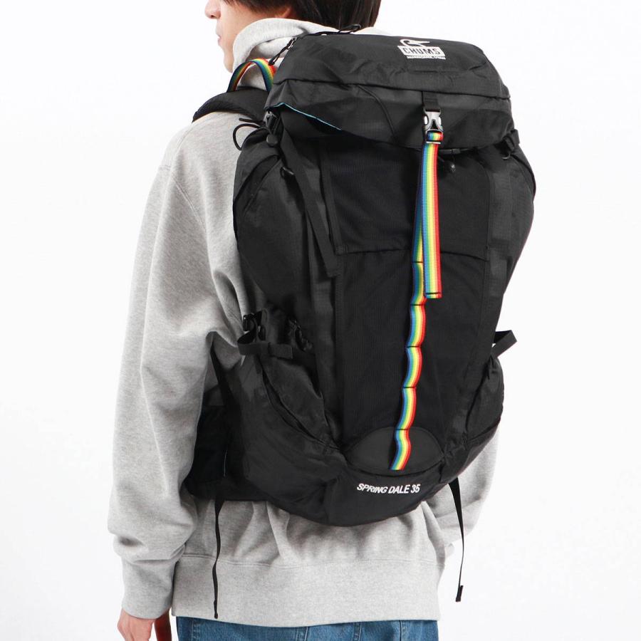 日本正規品 チャムス リュック CHUMS スプリングデール35リットル Spring Dale 35L 大容量 A4 B4 2WAY 登山 メンズ レディース CH60-3550｜galleria-onlineshop｜05