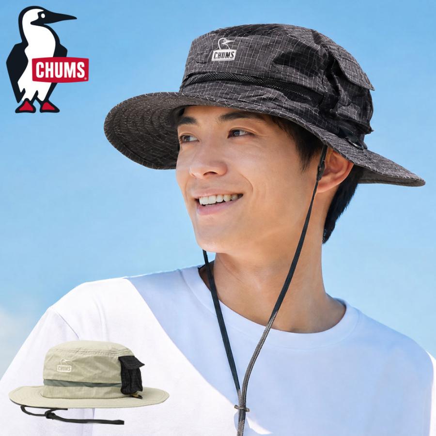 帽子 chamu CHUMS（チャムス） 最大48%☆6/21迄 日本正規品 帽子 ハット メンズ