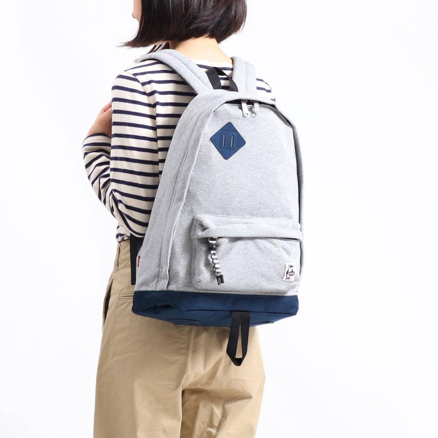 最大36%★5/3限定 日本正規品 チャムス リュック CHUMS Classic Day Pack Sweat Nylon クラシックデイパックスウェットナイロン バックパック 15L CH60-2673｜galleria-onlineshop｜13