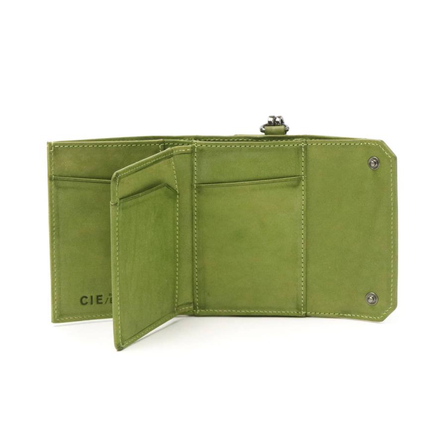 最大40%★4/28限定 シー 三つ折り財布 CIE ELVA COMPACT WALLET 財布 コンパクト BOX型小銭入れ 本革 レザー メンズ レディース 032175｜galleria-onlineshop｜12