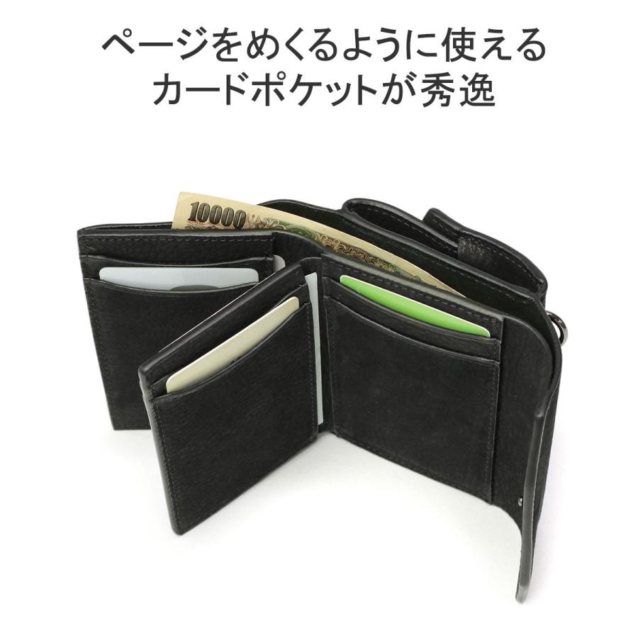 最大41%★6/9限定 CIE 三つ折り財布 メンズ レディース コンパクト 本革 ブランド 財布 シー 三つ折り BOX型小銭入れ FOLK COMPACT MIDDLE WALLET 032255｜galleria-onlineshop｜10