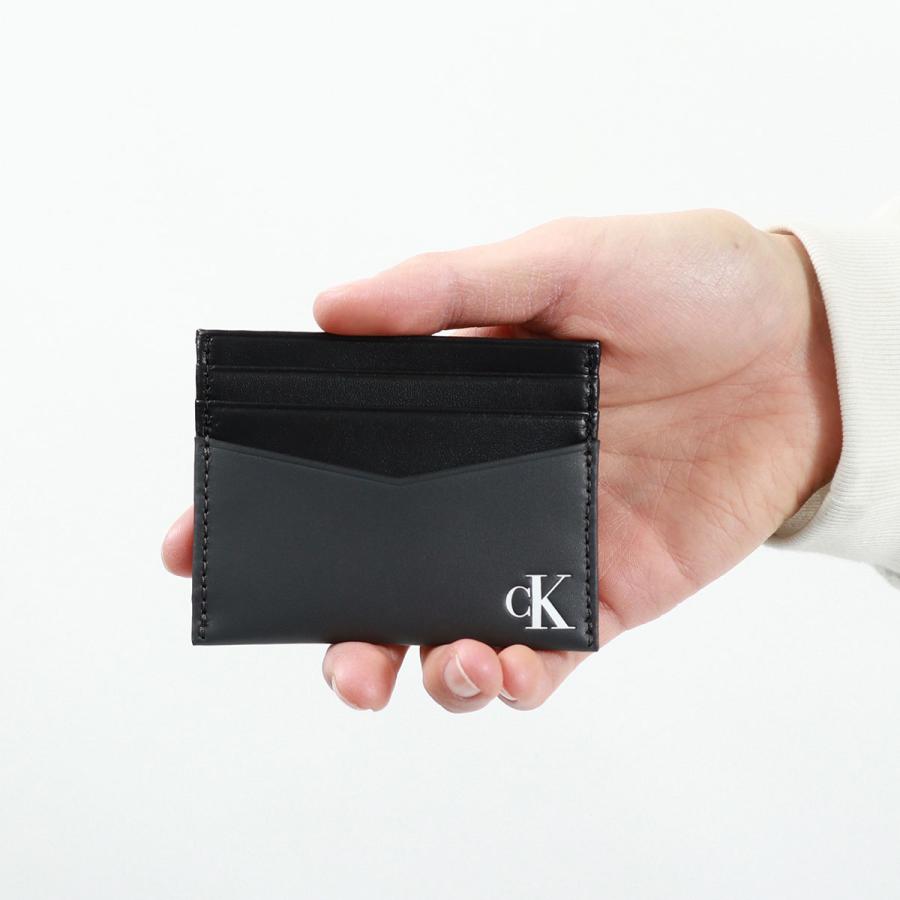 最大41%★5/26限定 カルバンクラインジーンズ カードケース Calvin Klein Jeans CARDCASE 6CC スリム 薄型 名刺 本革 牛革 レザー メンズ レディース HP1714｜galleria-onlineshop｜03