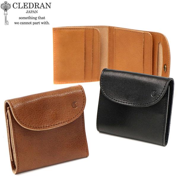 クレドラン 財布 CLEDRAN 二つ折り 二つ折り財布 本革 コンパクト DEMI デミ SMALL WALLET ミニ財布 小さめ レディース CL-3016｜galleria-onlineshop