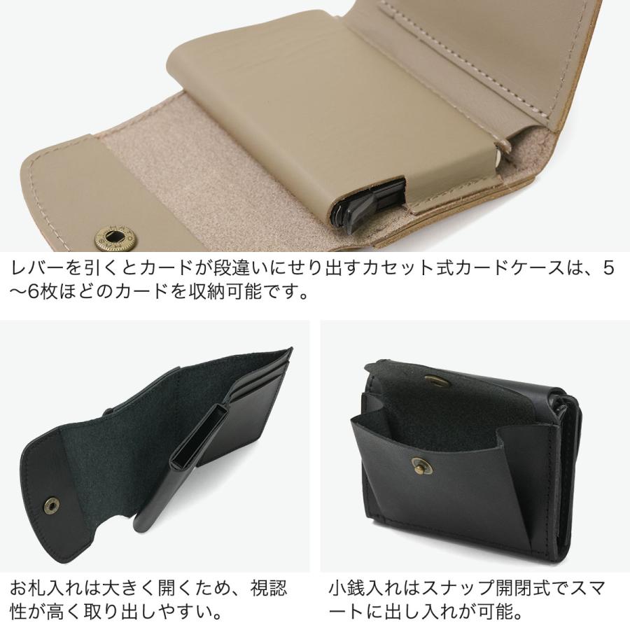 CLEDRAN（クレドラン） 最大50%☆10/7限定 三つ折り財布 レディース