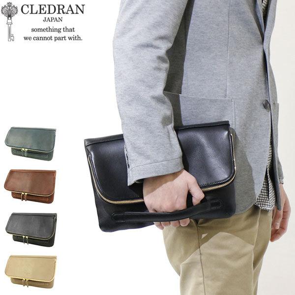最大42%★4/23迄 セール50%OFF クレドラン バッグ CLEDRAN クラッチバッグ セカンドバッグ DETOU メンズ レディース CLM-1014