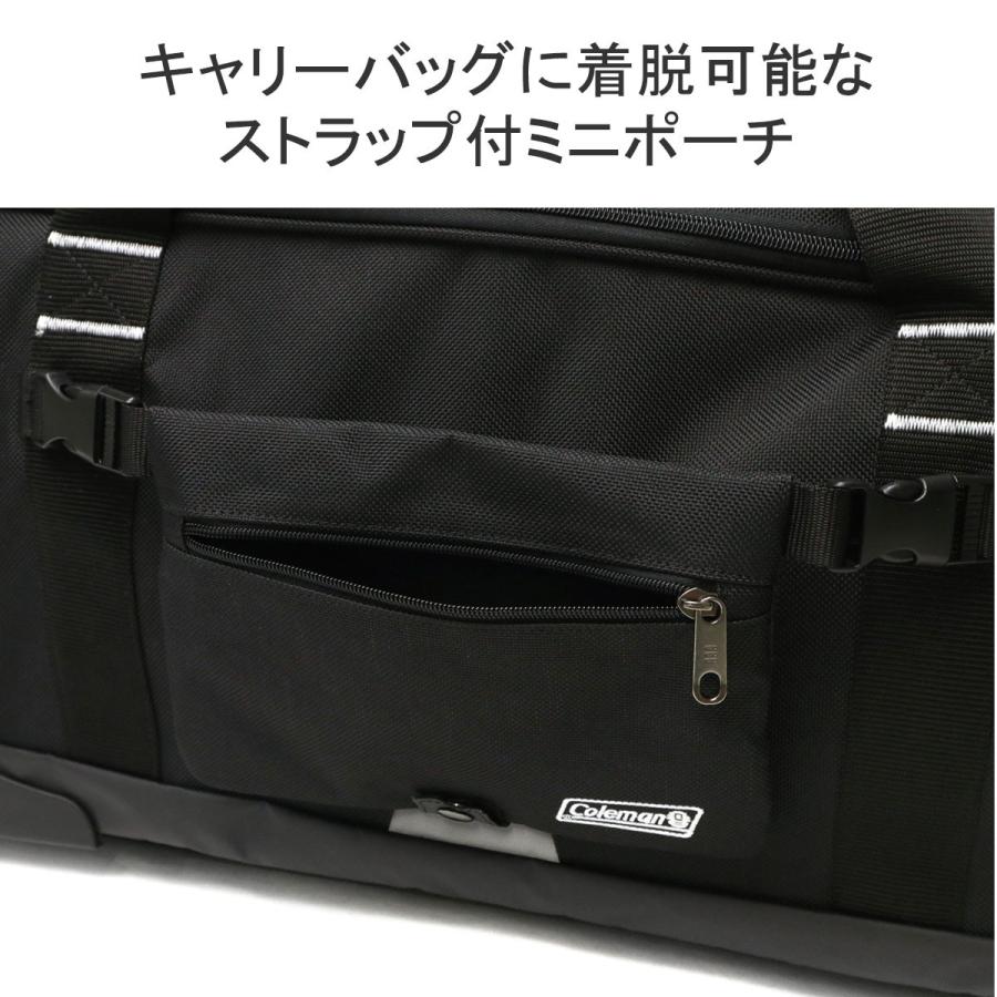 最大40%★5/15限定 公認販売店 コールマン キャリーバッグ Coleman ボストンキャリー ボストンバッグ キャリーケース 3WAY 2輪 77L メンズ レディース 14-10｜galleria-onlineshop｜07