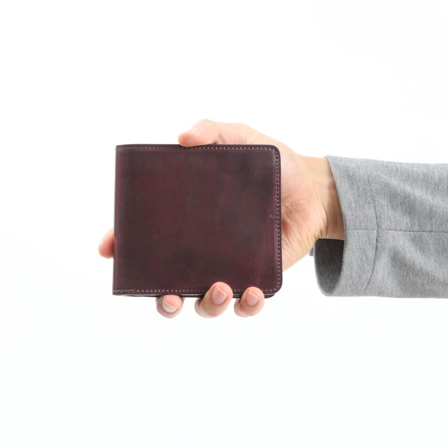 選べるWノベルティ コルボ 財布 CORBO SLATE Horween shell cordovan 二つ折り財布 折財布 本革 日本製 メンズ レディース 1LL-1501｜galleria-onlineshop｜14