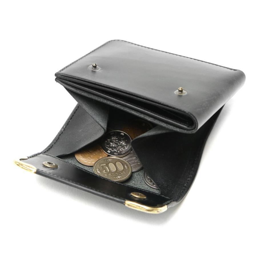 クランプ 財布 Cramp 二つ折り サイド金具 二つ折り財布 BOX型小銭入れ 