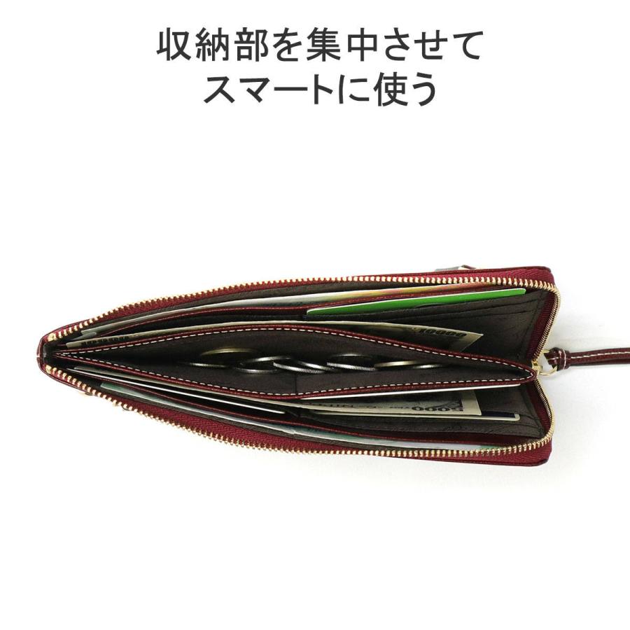 ダコタ小物+選べるノベルティ付 ダコタ 長財布 レディース 本革 薄い ブランド カード入れ多数 Dakota 財布 L字 革 山羊革 モデルノ 0035086 0034086｜galleria-onlineshop｜12