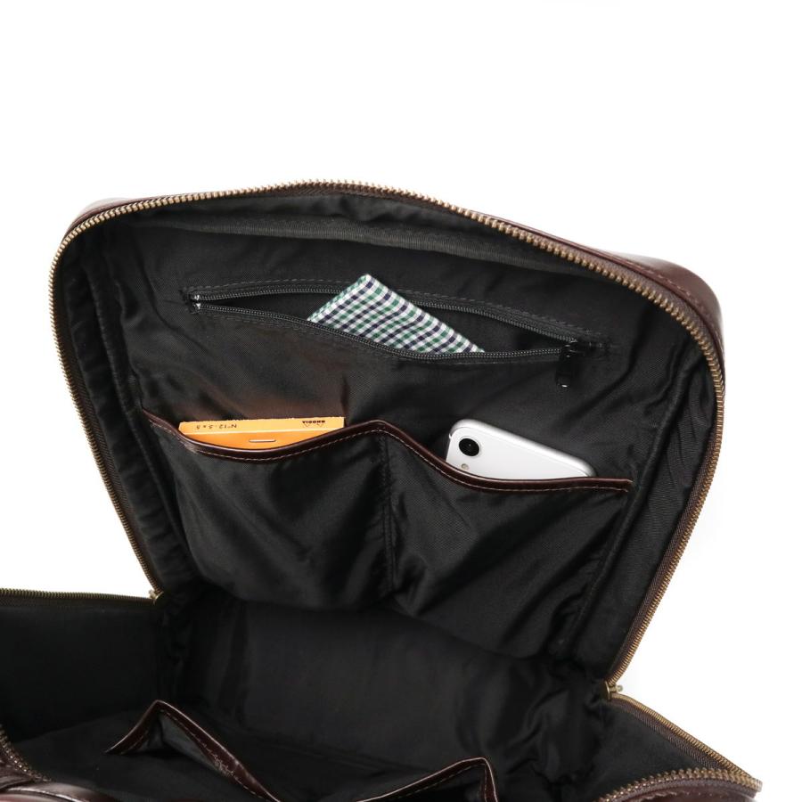 美品！Dakota ダコタ　ブラックレーベル カワシⅡ ブラウン　バックパック Dakota BLACK LABEL 最大49%☆9/23限定 ダコタ ブラックレーベル