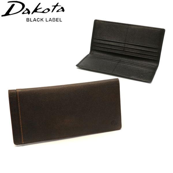 最大40%★4/28限定 ダコタブラックレーベル 長財布 Dakota BLACK LABEL リバー4 財布 本革 小銭入れなし 薄い スリム 軽量 ビジネス メンズ 0620709｜galleria-onlineshop