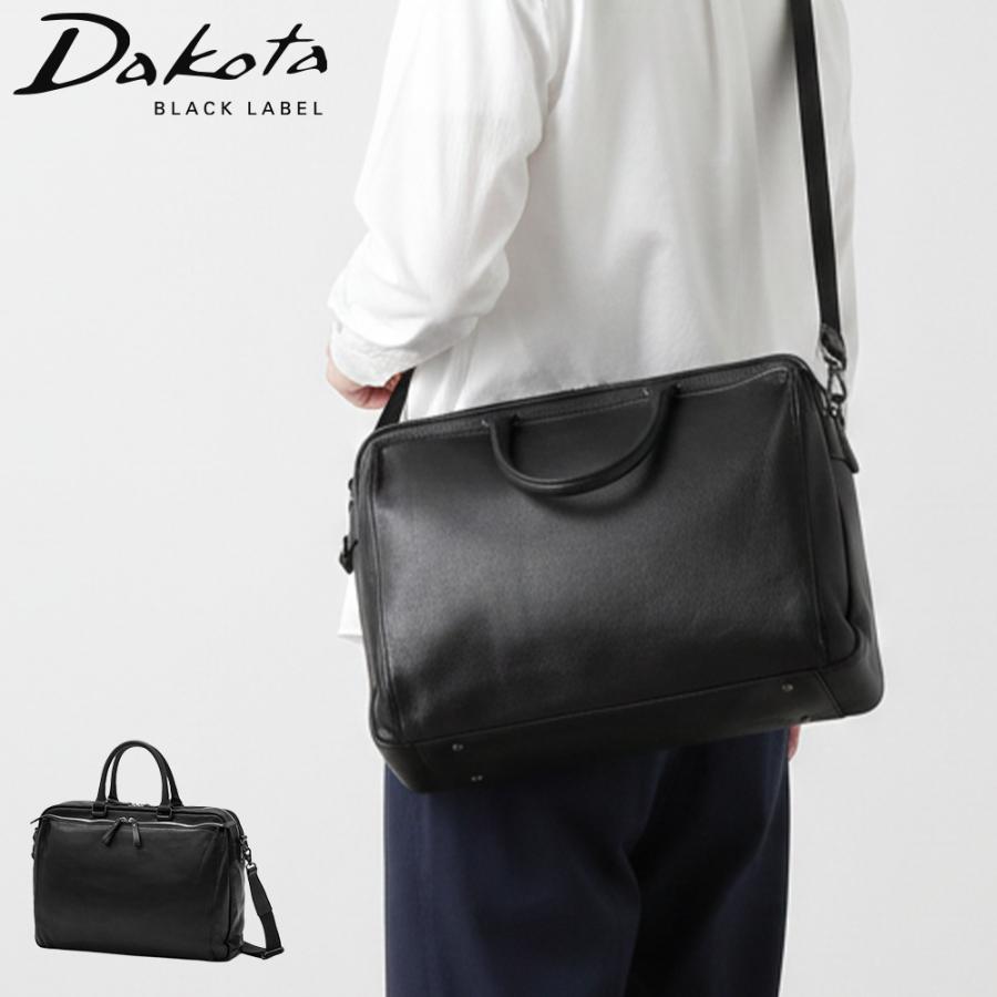 Dakota レザー ビジネス バックパック 2way ブラック ブリーフケース Dakota BLACK LABEL 最大50%☆1/15限定 ダコタブラックレーベル