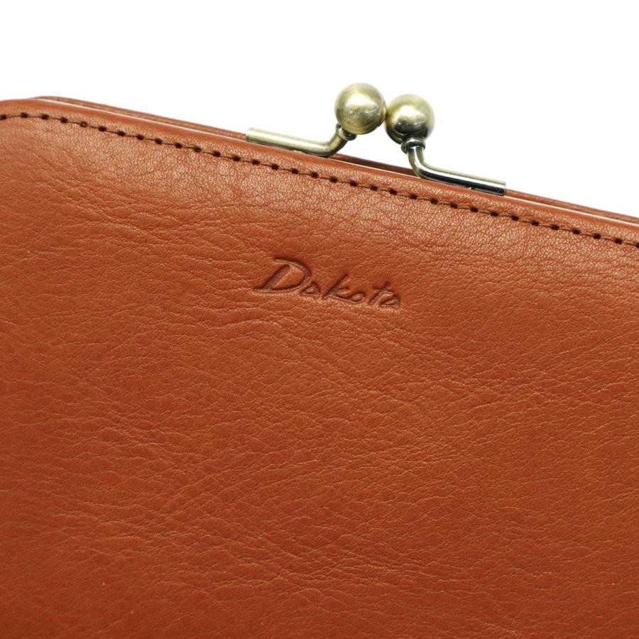 【新品】DAKOTA ダコタ ラルゴ 親子がま口 長財布 キャメル ブラウン ダコタ 長財布 がま口 ラルゴ レディース 35882 日本製 Dakota | 牛革
