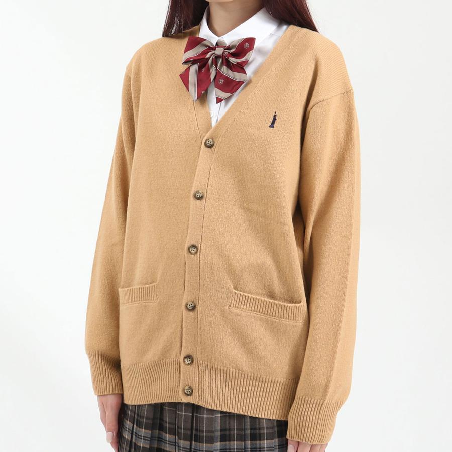 最大36%★3/29限定 イーストボーイ カーディガン レディース 秋 冬 EASTBOY スクールカーディガン 制服 高校生 中学生 女子 ウール  ニット 定番 2206503