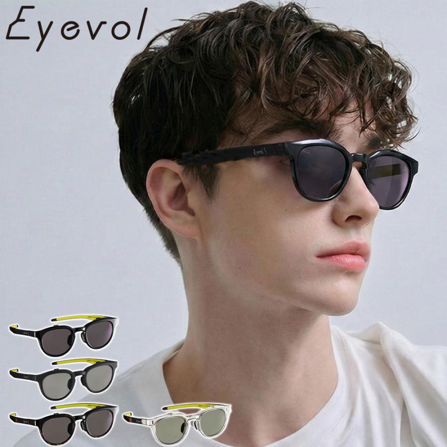 Eyevol LEIFER Ⅲ 偏光レンズ サングラス クリア ベッコウ Eyevol（アイヴォル） サングラス 偏光 メンズ レディース おしゃれ