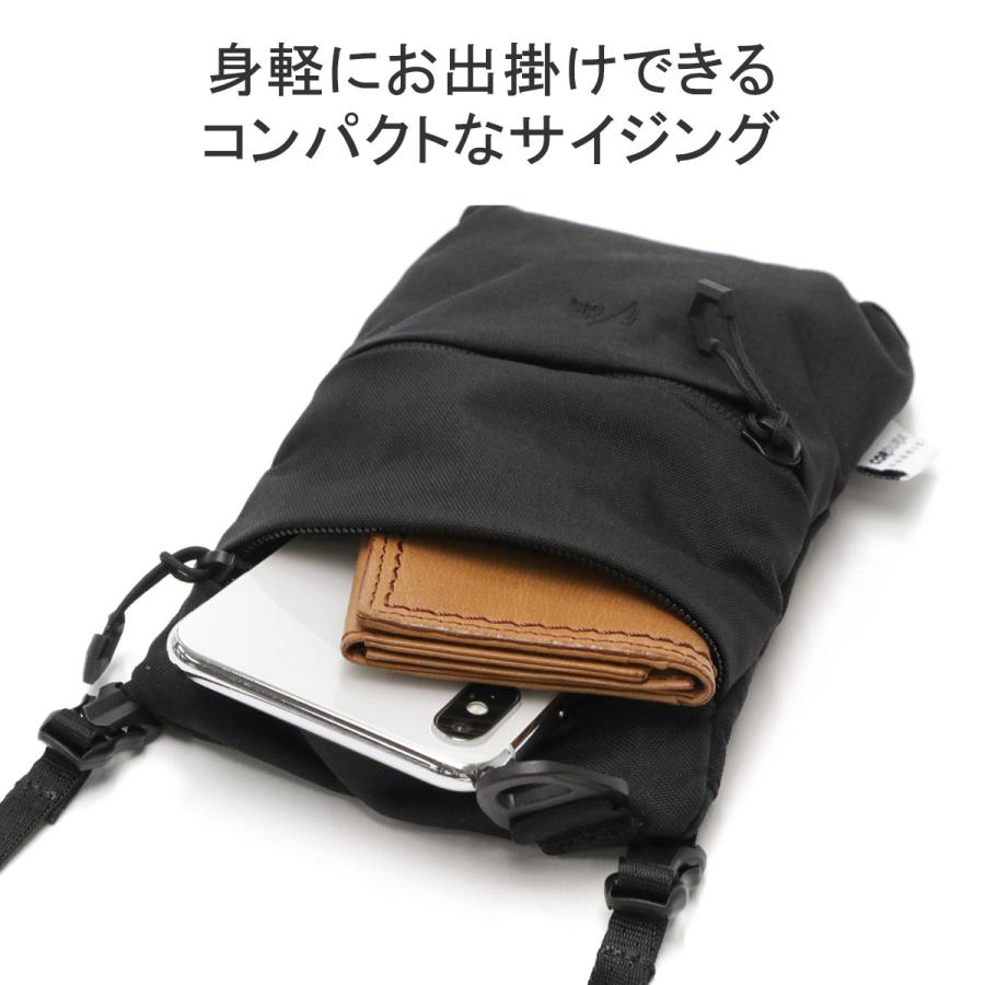 エフシーイー ショルダーバッグ F/CE. CORDURA FIRE RESISTANT VERTICAL POUCH ミニショルダー 軽量 0.6L メンズ レディース FFR34233B0001｜galleria-onlineshop｜07