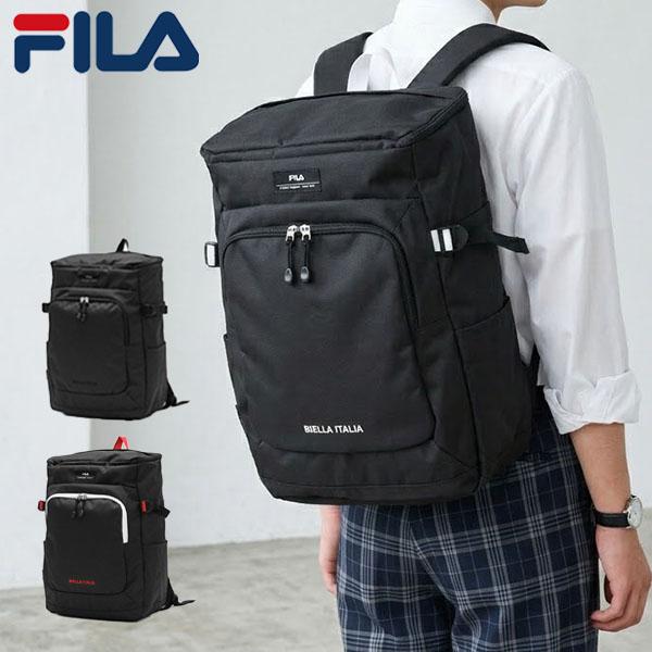 最大42%★5/24限定 フィラ リュック FILA レジェロ バックパック 通学リュック ボックス型 大容量 33L B4 A4 PC 軽量 通学 高校生 メンズ レディース 7794