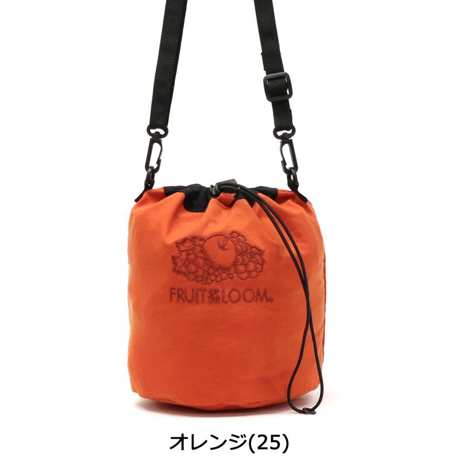 フルーツオブザルーム ショルダーバッグ FRUIT OF THE LOOM バッグ ONIBEGIE PURSE BAG 巾着 ショルダー 巾着バッグ メンズ レディース 14575700｜galleria-onlineshop｜09