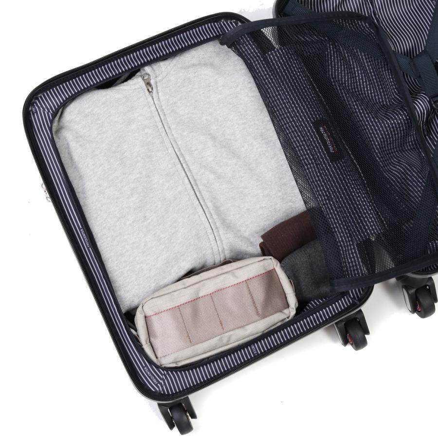 フリクエンター クラムアドバンス FREQUENTER スーツケース CLAM ADVANCE キャリーケース 機内持ち込み 34L エンドー鞄 ファスナー 1-216｜galleria-onlineshop｜12